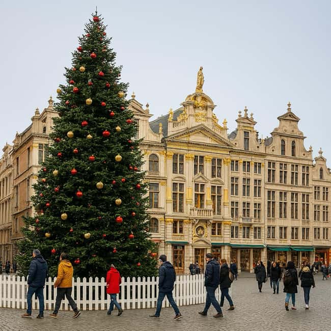 Brussels on Foot: Historic Center with a Local Guide in 2 hours - Saint-Hubert Royal Galleries and the festive center