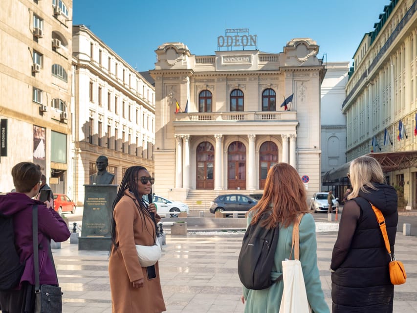 Bucharest: Small Group History, Art & Secrets Tour - Passages, umbrellas, and theatrical Bucharest