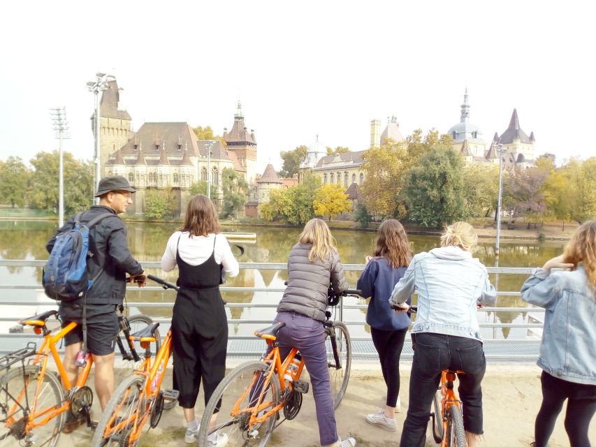 Budapest: Historic Downtown Bicycle Ride with Scenic Views - City Park, Vajdahunyad Castle, and the baths