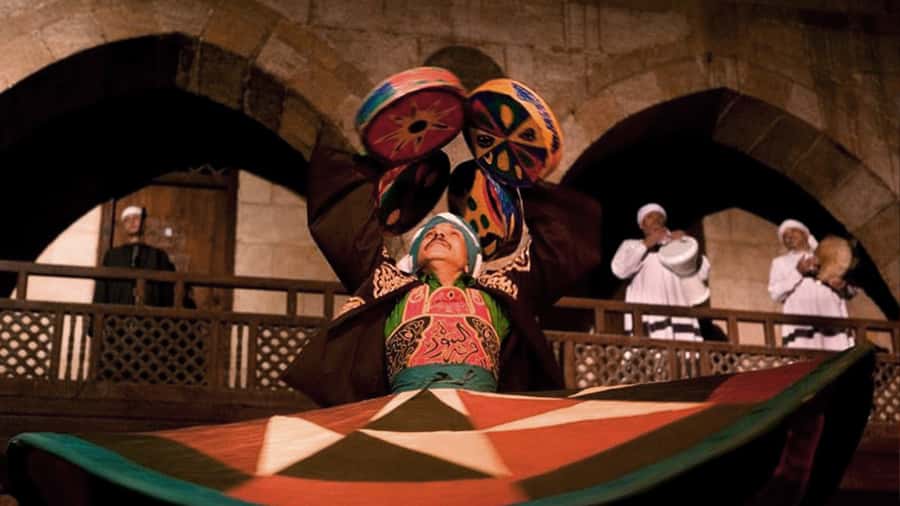 Cairo: Egyptian Heritage Tanoura Dancing Troupe Show - Guide service and communication