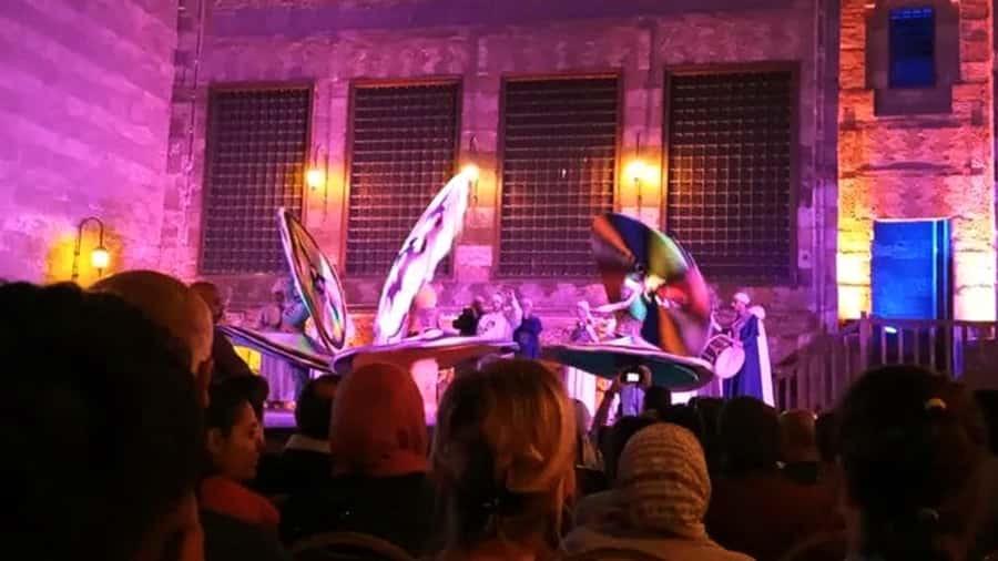 Cairo: Egyptian Heritage Tanoura Dancing Troupe Show - A night at Wekalet El Ghouri in El Azhar