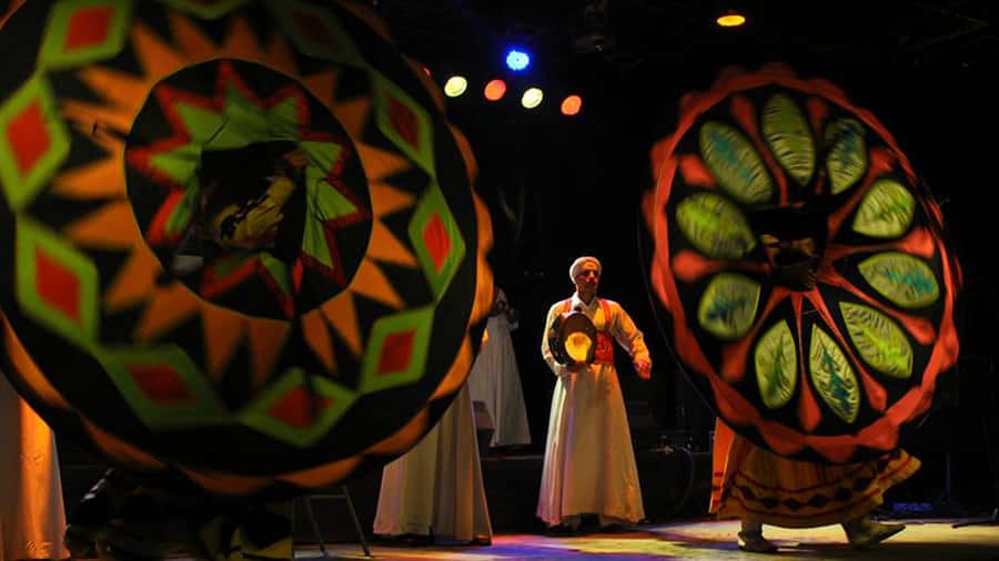 Cairo: Egyptian Heritage Tanoura Dancing Troupe Show - The outdoor question is the biggest practical concern