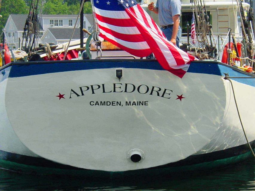 Camden: Historic Schooner Day Sailing Trip - Penobscot Bay from the deck