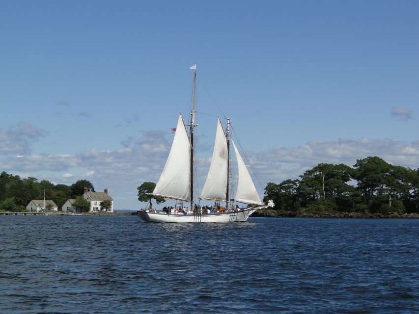 Camden: Historic Schooner Day Sailing Trip - Helping raise the sails and take the wheel