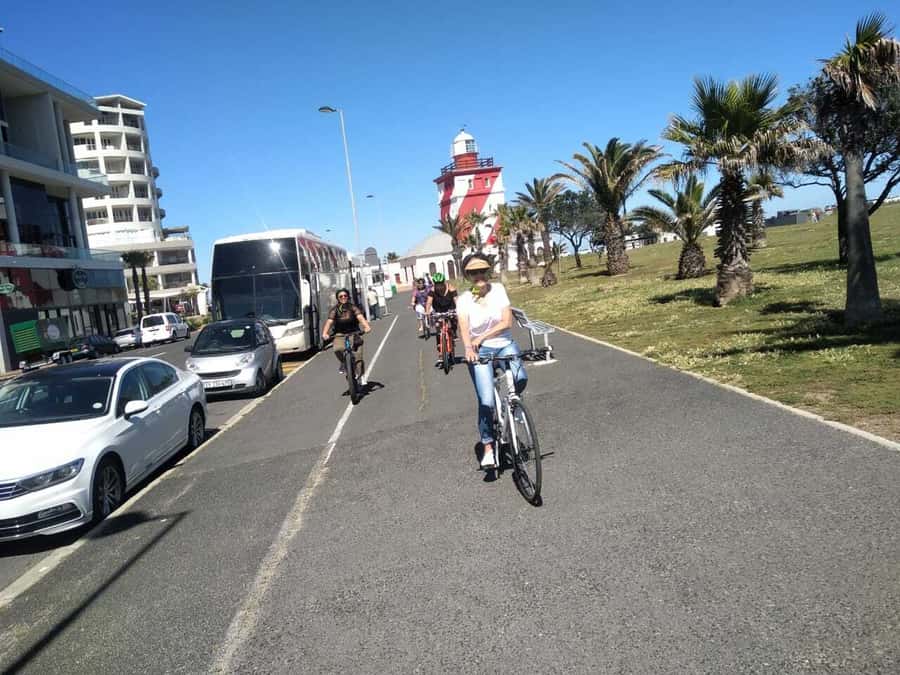 Cape Town Guided City Cycling Heritage Tour - Private Tour - Green Point Park and Cape Town Stadium