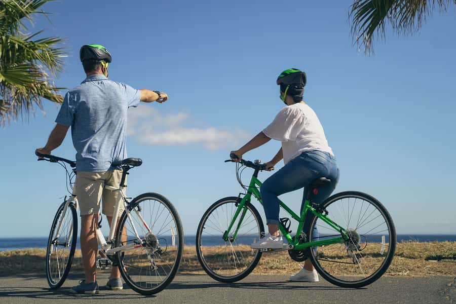 Cape Town Guided City Cycling Heritage Tour - Private Tour - Sea Point Promenade and the first coastal miles