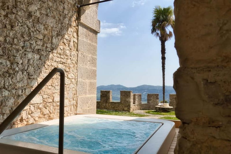 CastelBrando: Relax at a Spa inside an ancient castle - Indoor mosaics and outdoor panoramic pools