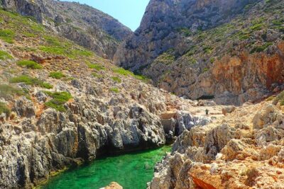 Chania: Hiking through History and Hidden Gems at Katholiko Bay