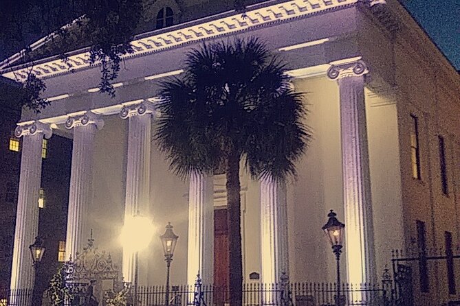 Charleston Dark History & Ghost Tour with Adam - Hibernian Hall and the value of looking up