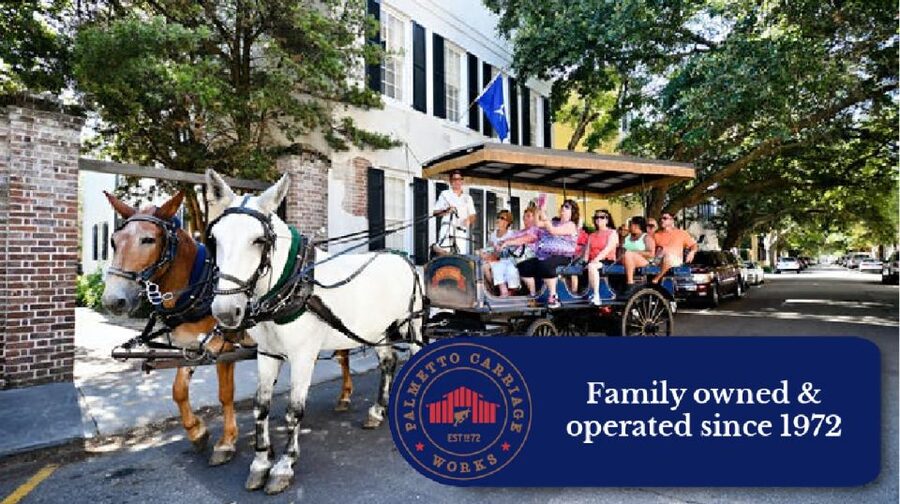 Charleston:Evening Haunted History Horse-Drawn Carriage Tour - Charleston City Market and the Old Walled City