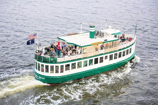 Charleston Harbor History Day-Time or Sunset Boat Cruise - The Cooper River Sets the Story