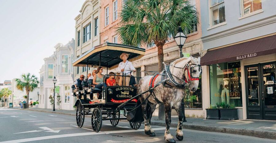 Charleston: Historical Downtown Tour by Horse-drawn Carriage - Checking in at Old South Carriage Co