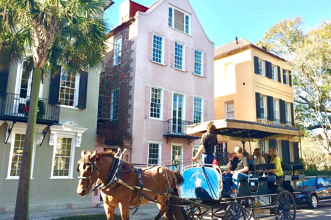 Charleston Horse & Carriage Historic Sightseeing Tour - Rainbow Row and the city’s picture-book facades