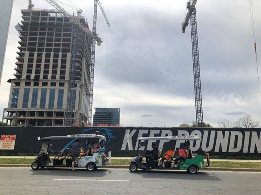 Charlotte: Historical City Tour on Eco-Friendly Cart - Museums, churches, parks, and public spaces