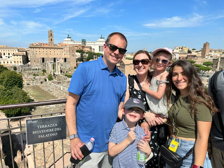 Colosseum and Ancient Rome Family Tour for Kids - Entering the Colosseum with a child-focused guide