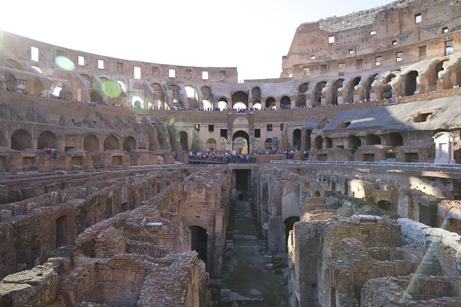 Colosseum Underground & Ancient Rome Guided Tour - Inside the Colosseum, from the arena to the second level
