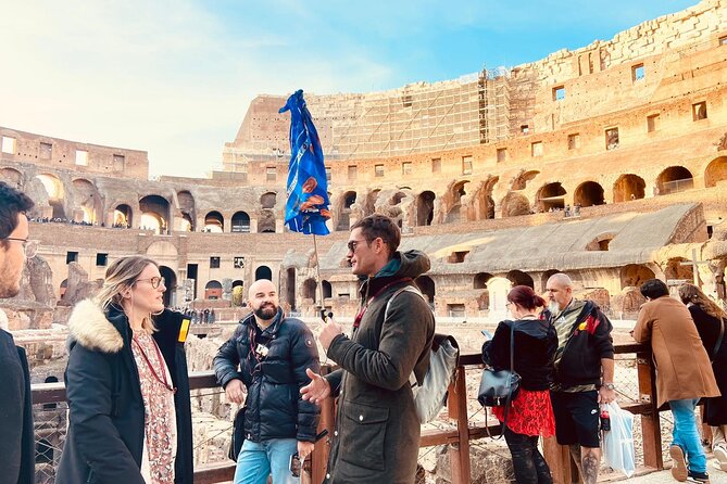 Colosseum with Arena, Roman Forum and Palatine Hill Guided Tour - Palatine Hill and the emperor’s houses