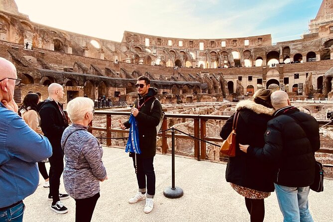 Colosseum with Arena, Roman Forum and Palatine Hill Guided Tour - Cancellation and booking cautions