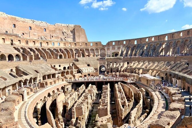 Colosseum with Arena, Roman Forum and Palatine Hill Guided Tour - Meeting at Santi Cosma e Damiano