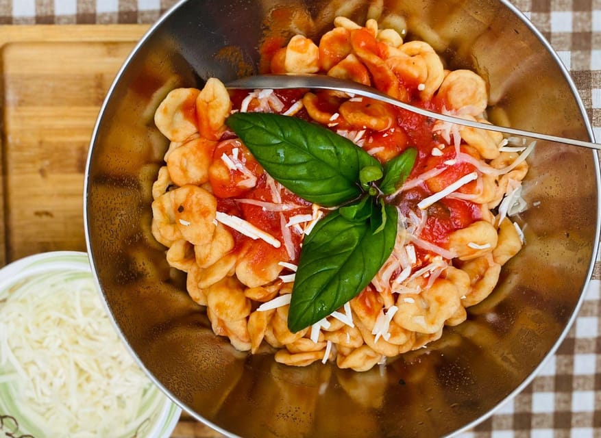 Cooking Class in a Historic Home in the Heart of Brindisi - Making orecchiette with an English-speaking local cook