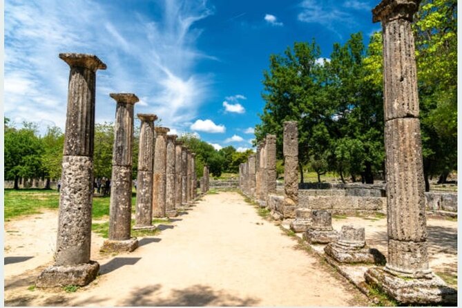 Corinth Canal and Ancient Olympia Private Trip from Athens - Walking through the archaeological site