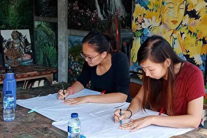 Crafting Heritage Batik Painting Workshops - The first stage: choosing and sketching your design