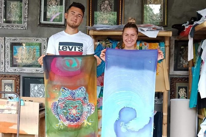 Crafting Heritage Batik Painting Workshops - Adding dye brings the fabric to life