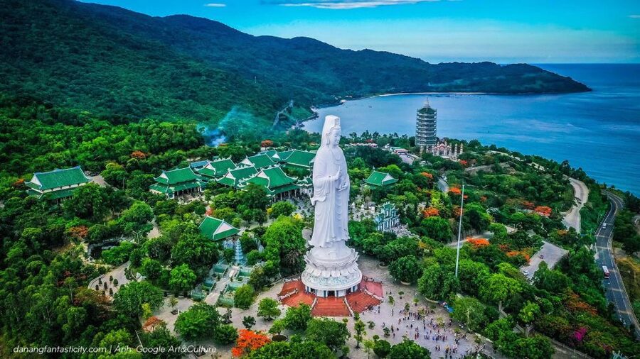 Da Nang: Lady Buddha, Marble Mountains, Hoi An Ancient Town - Lady Buddha and Linh Ung Pagoda on Son Tra Peninsula
