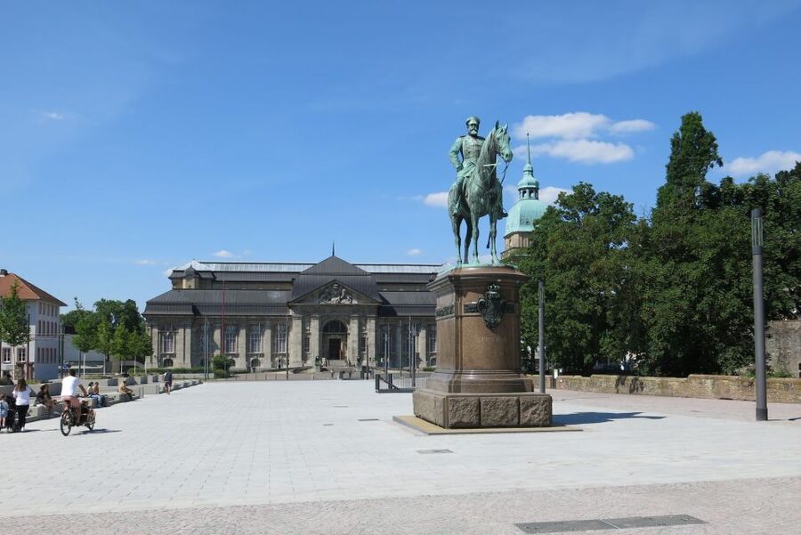 Darmstadt: City Highlights and History Guided Walking Tour - Walking pace, stairs, and access