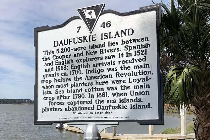 Daufuskie Island Guided History Tour from Hilton Head - Key points to know before booking