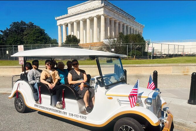 DC Monuments & History Guided E-Cart Tour-Blankets - Why this cart tour works well in Washington