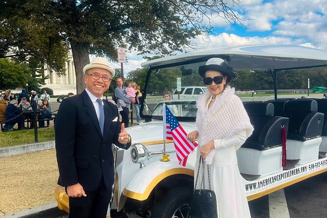 DC Monuments & History Guided E-Cart Tour-Blankets - Lincoln, Vietnam, and Korea in one concentrated stretch