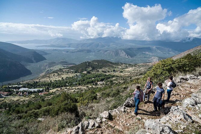 Delphi: Ancient Footpath Delphi Hiking - The olive groves and the best pause of the day