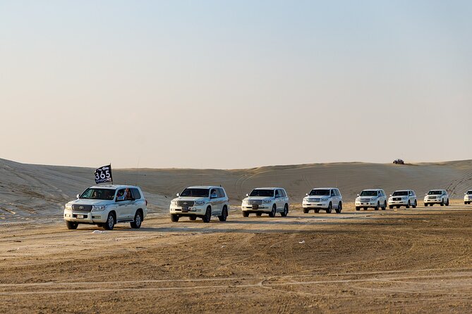 Desert Safari + History to Modern City Tour - Seeing Katara Cultural Village with a guide