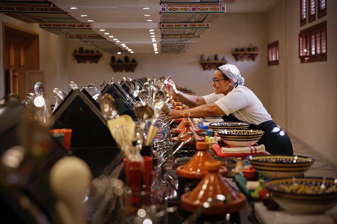 Discovery of Moroccan Culinary Heritage, History and Secrets - Cooking with the Dada in a 34-station kitchen