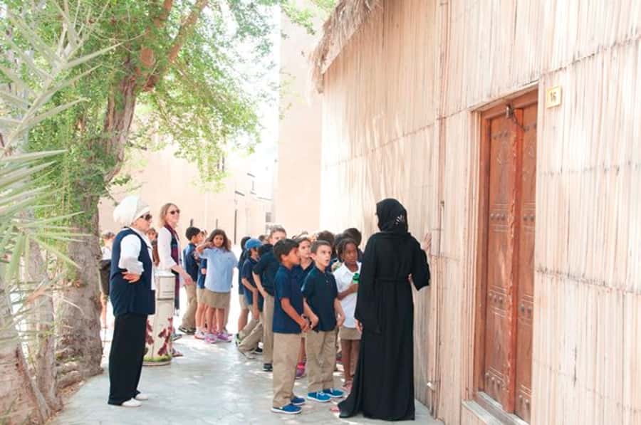 Dubai: Al Fahidi Historical District Heritage Tour - Walking through the old windtower district