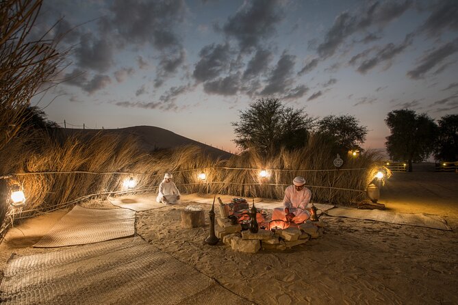 Dubai Evening Heritage Safari by Vintage G Class Al Marmoom Oasis - Campfire stories and stargazing after dark