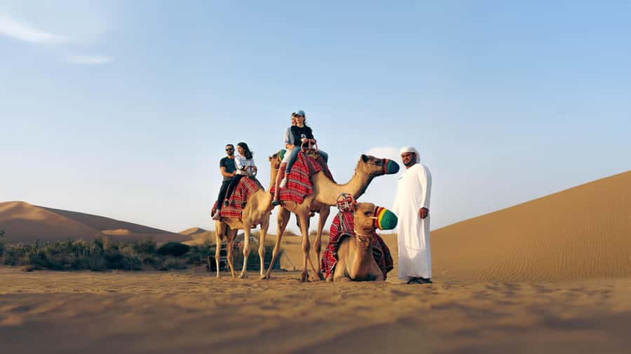 Dubai: Heritage Camel Desert Safari with Traditional Dinner - The 45-minute camel caravan