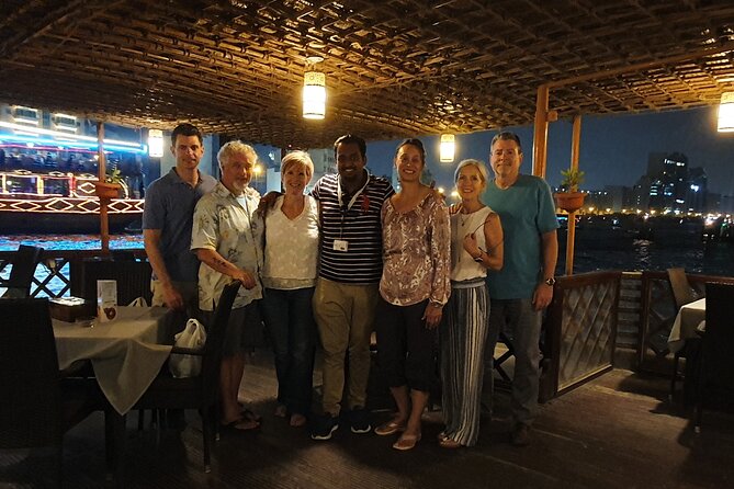Dubai's Favourite Food & Historic walking Tour - Crossing Dubai Creek by abra