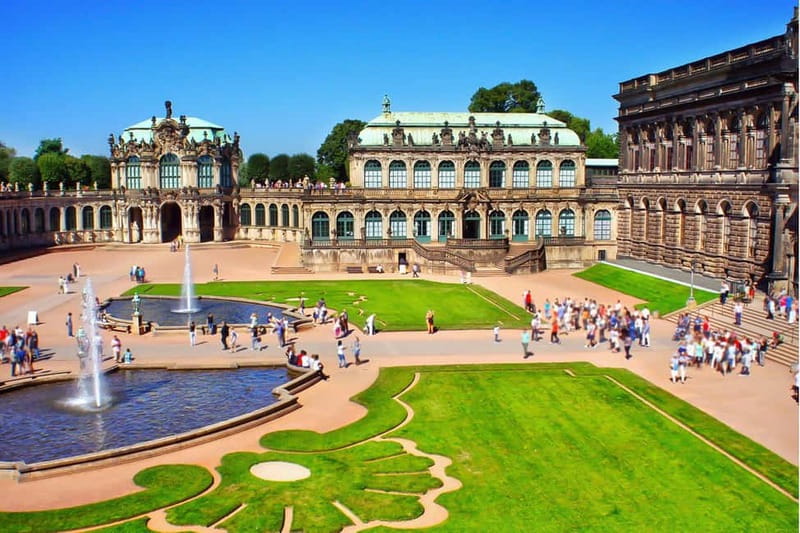 Elbfloren: Historical city tour - The Zwinger, Dresden’s Baroque showpiece