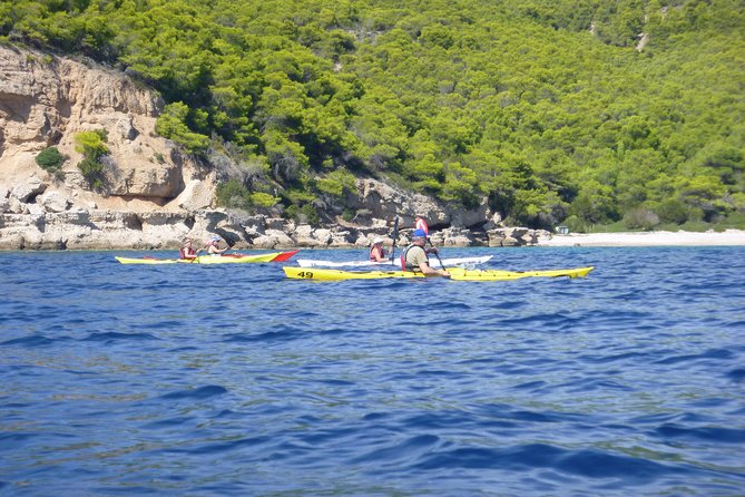 Epidavros sea kayak at the Ancient sunken city tour, small ancient theater - Walking to the Little Theatre of Epidaurus