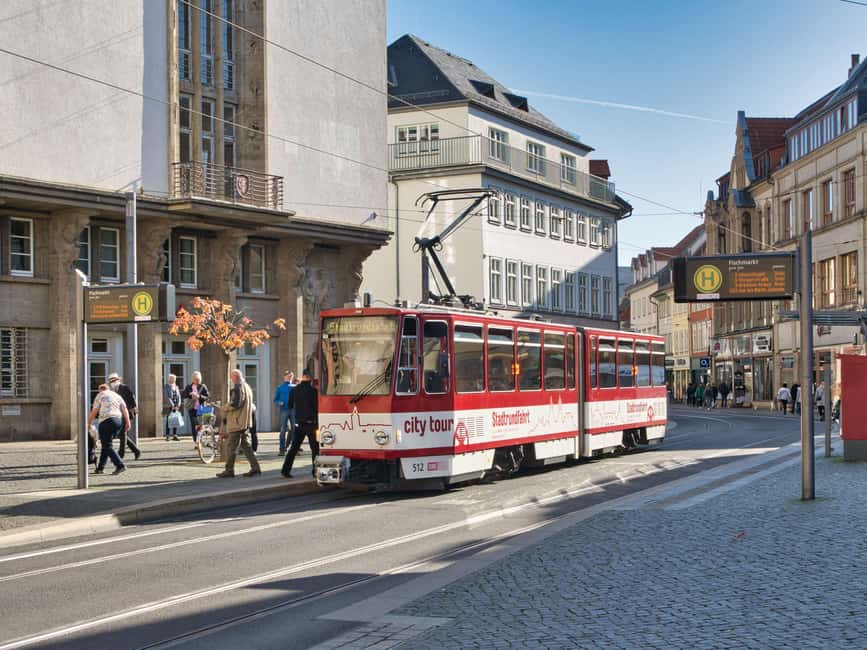 Erfurt Tour - City tour with the historic tram - The 90-minute route and what you will see