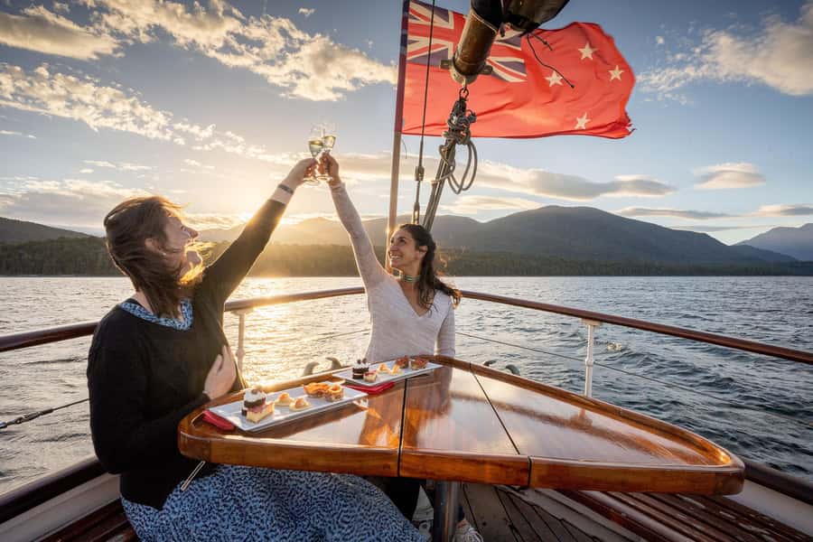 Evening Champagne Cruise on Historic 1935 Motor Yacht. - Who will enjoy Faith most?
