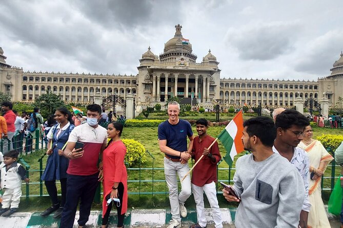 Experience Bangalore - City Tour, Authentic Food & market (Food/Culture/History) - The Bull Temple connects the tour to old Basavanagudi