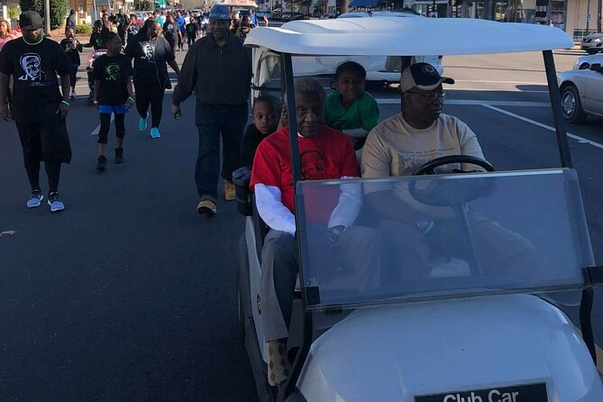 F.D. Reese Historical Tour - Walking across Edmund Pettus Bridge