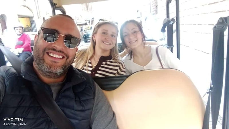 Florence to Fiesole golf cart tour:History & Panoramic views - Roman Theatre and the Archaeological Area