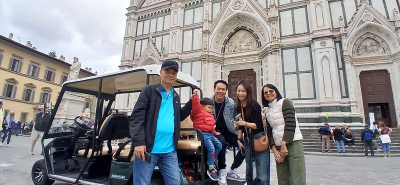 Florence to Fiesole golf cart tour:History & Panoramic views - The Bandini Museum and the biscuit stop