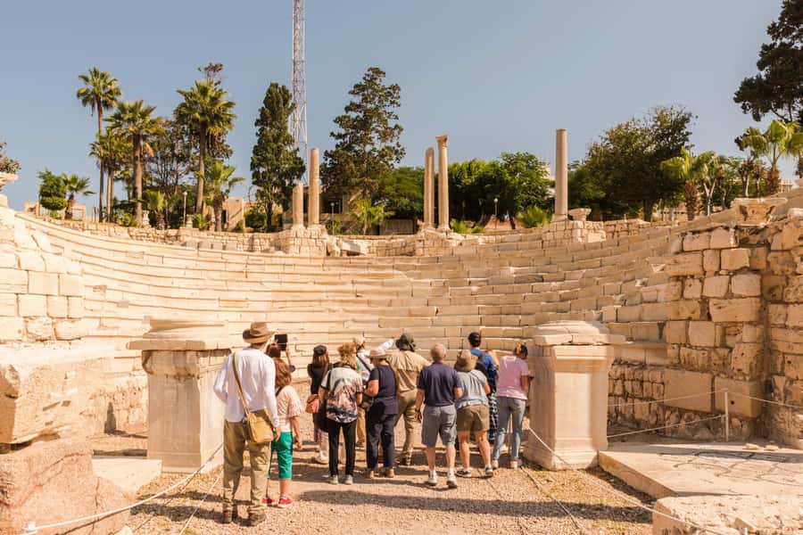 From Alexandria: Full-Day Guided Tour of Historical Sights - The Library of Alexandria, outside only