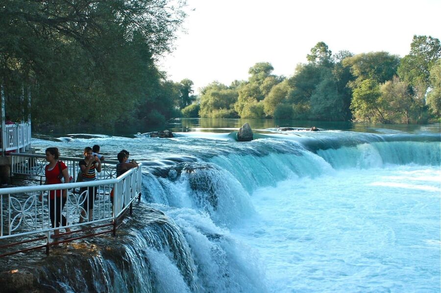 From Antalya: Roman Ancient Sites & Manavgat Waterfall Tour - Aspendos and its remarkably complete Roman theater