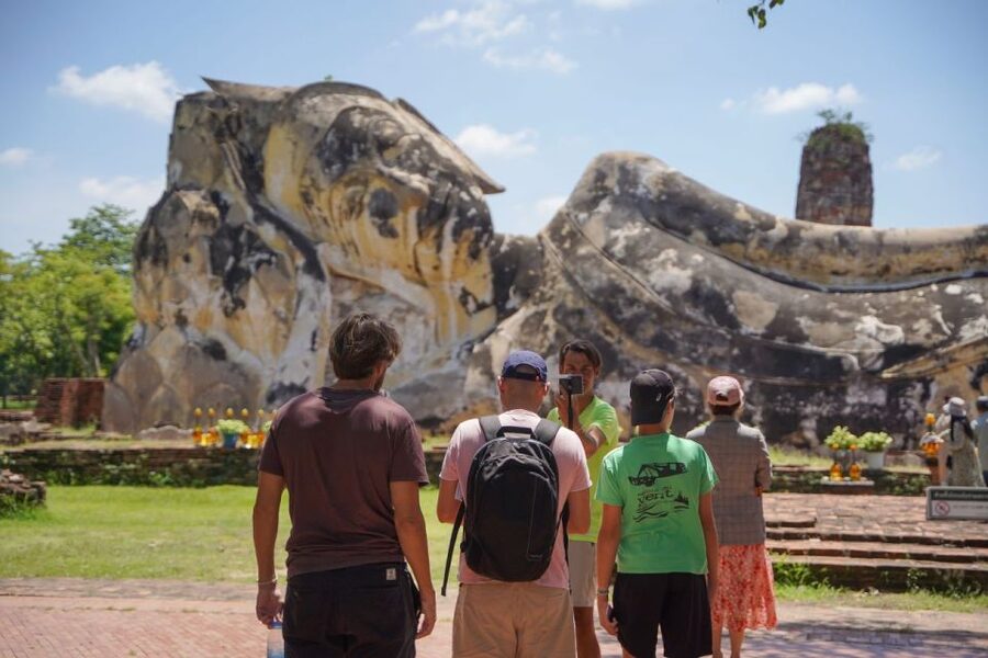 From Bangkok: Ayutthaya Historical Day Tour by Bus - Wat Lokayasutharam and the giant reclining Buddha
